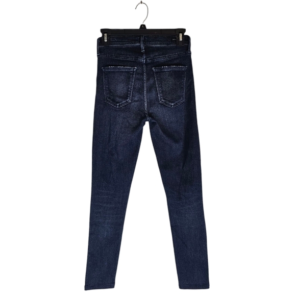 Citizens Of Humanity High Rise Skinny Dark Blue Denim Jeans 27 Preowned - Picture 2 of 7